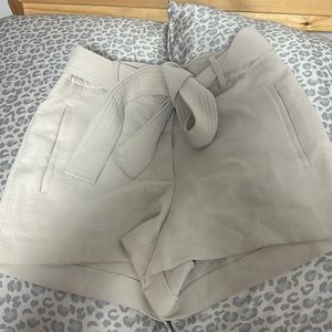 Wilfred beige tie shorts size 8